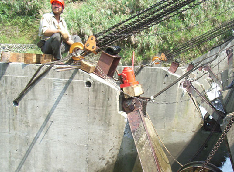 起重葫芦在水利工程施工中的应用案例02